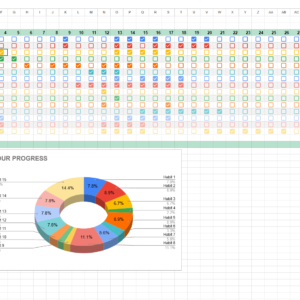 90 Days Habit Tracker: Transform Your Life
